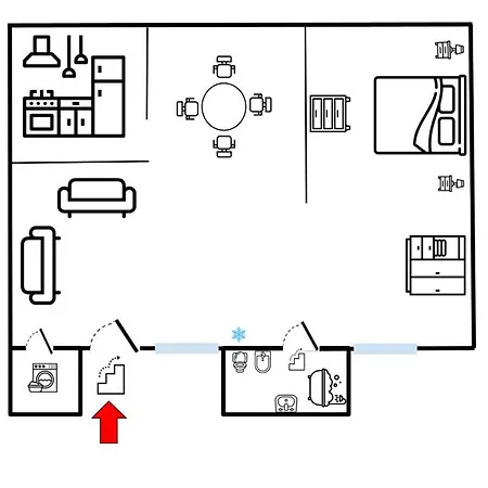 Apartment Tiepolo Romantic Penthouse In The Oltrarno *