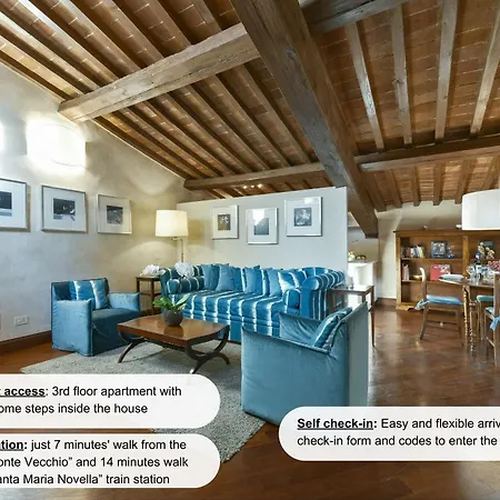 Apartment Tiepolo Romantic Penthouse In The Oltrarno Florence