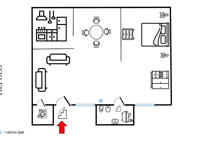 Lejlighed Tiepolo Romantic Penthouse In The Oltrarno *